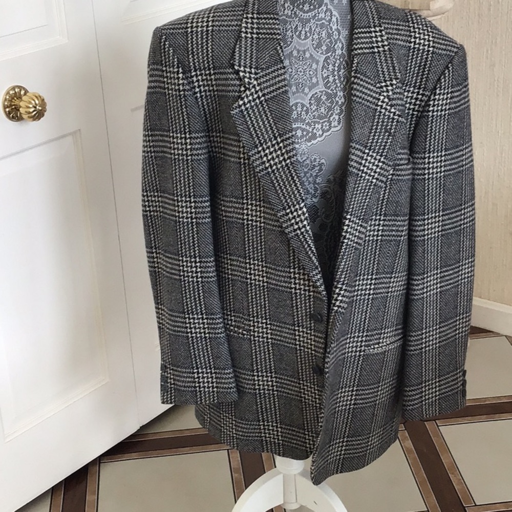 Men’s plaid jacket 42 R